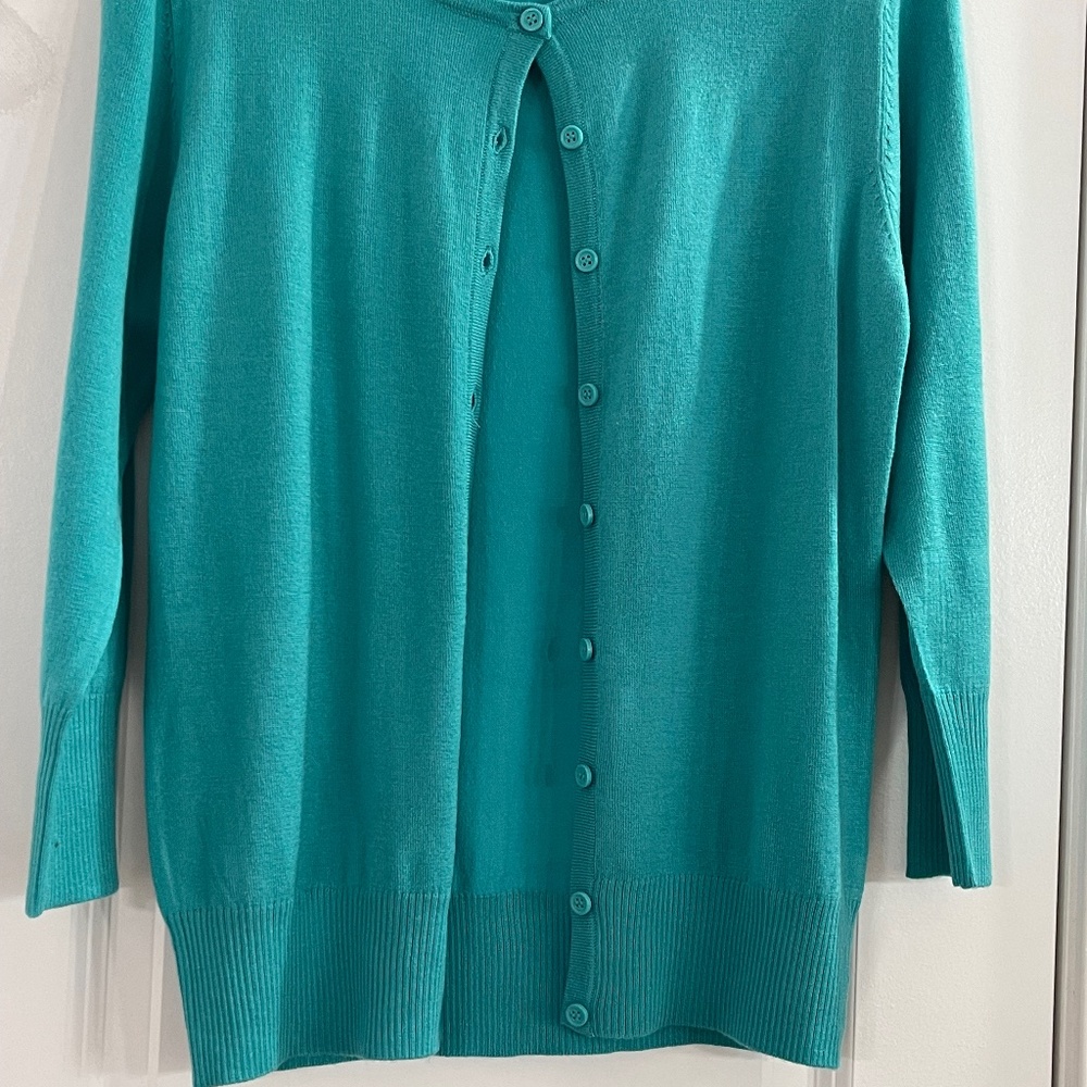Women’s light Spring/Summer sweater (teal)
